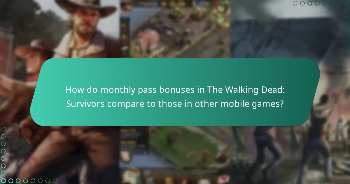 How do the monthly pass bonuses compare to other in-game purchases?