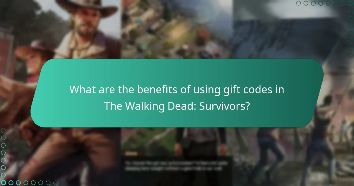 How often are new gift codes released for The Walking Dead: Survivors?