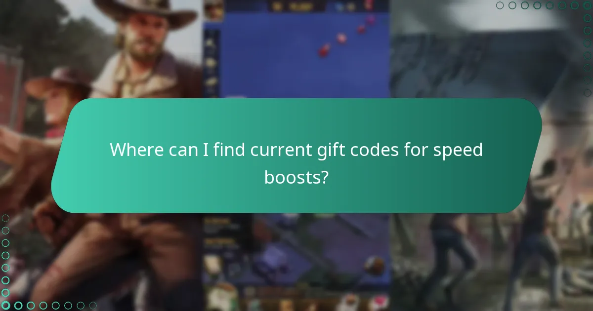 Which speed boosts are available through gift codes?